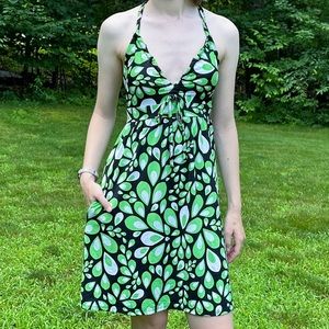 The NORTH FACE soft green stretchy dress, S.